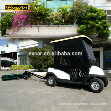 Customize 2 seater electric golf cart ball pick up cart golf ball picker